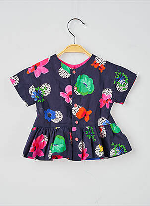 Blouse bleu CATIMINI fille