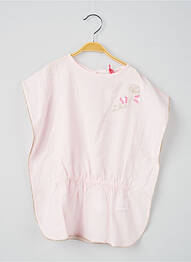 Blouse rose LILI GAUFRETTE fille