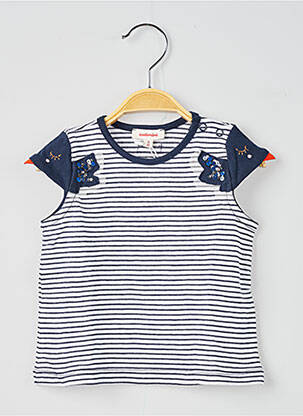 T-shirt bleu CATIMINI fille