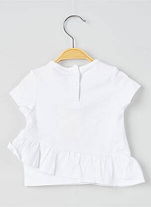 T-shirt blanc LILI GAUFRETTE fille