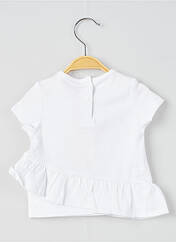 T-shirt blanc LILI GAUFRETTE pour fille seconde vue