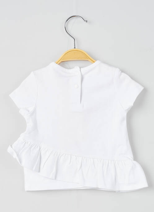 T-shirt blanc LILI GAUFRETTE fille