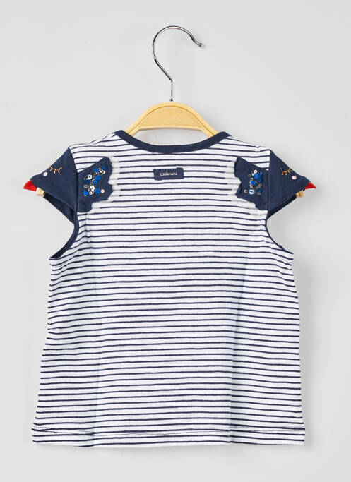 T-shirt bleu CATIMINI fille