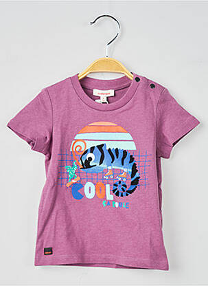 T-shirt violet CATIMINI garçon