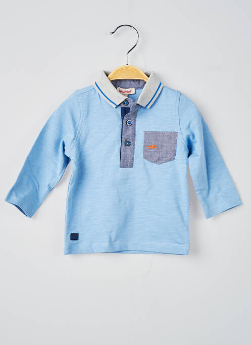 Polo bleu CATIMINI pour garçon