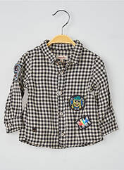 Chemise manches longues noir CATIMINI pour garçon seconde vue