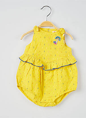 Barboteuse jaune CATIMINI fille