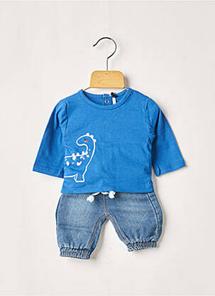 Ensemble pantalon bleu 3 POMMES garcon
