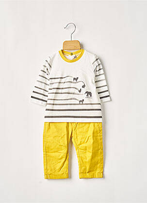 Ensemble pantalon jaune CATIMINI garçon