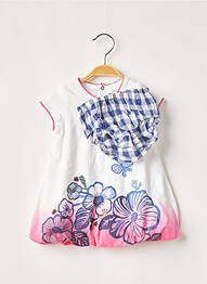 Ensemble short blanc CATIMINI fille