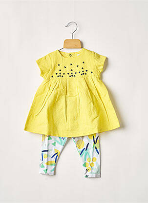 Ensemble pantalon jaune CATIMINI fille
