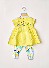 Ensemble pantalon jaune CATIMINI fille