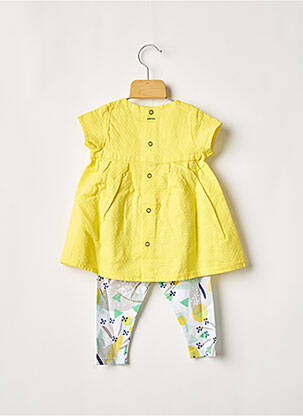 Ensemble pantalon jaune CATIMINI fille