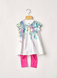 Ensemble pantalon blanc CATIMINI fille