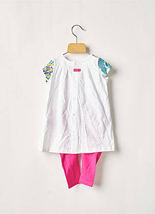 Ensemble pantalon blanc CATIMINI fille