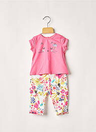 Ensemble pantalon rose CATIMINI fille