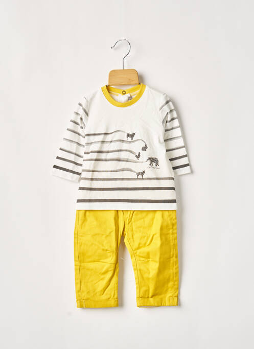 Ensemble pantalon jaune CATIMINI garcon