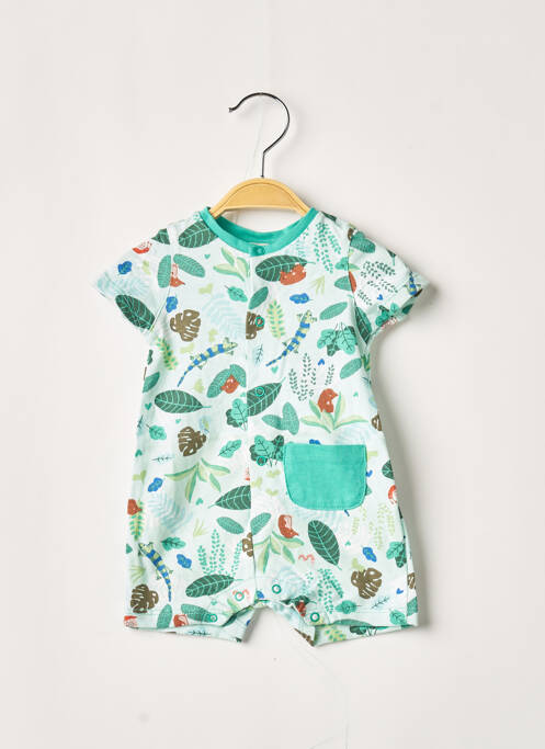 Combishort vert CATIMINI garcon