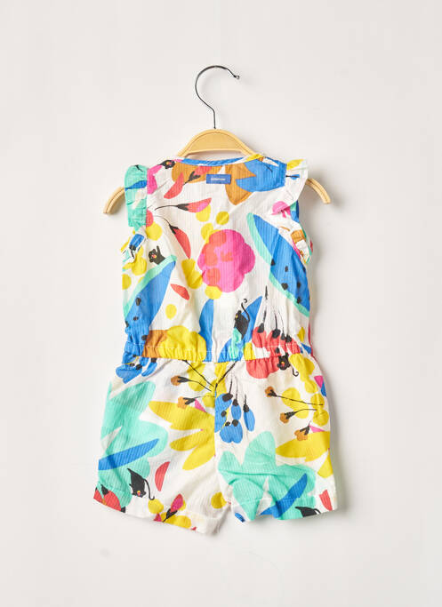 Combishort blanc CATIMINI pour fille