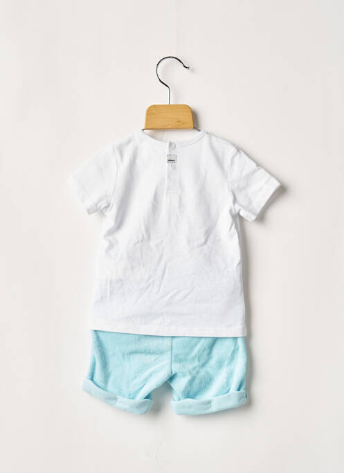 Ensemble short blanc CATIMINI pour garçon