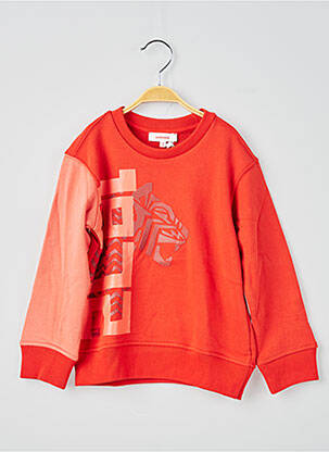 Sweat-shirt orange CATIMINI pour garçon