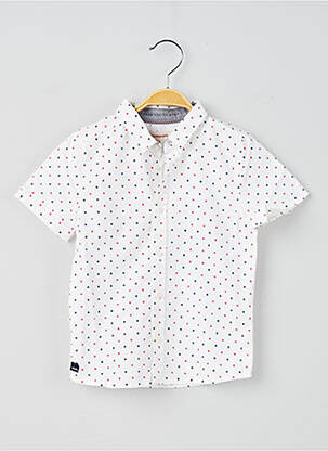 Chemise manches courtes blanc CATIMINI garçon