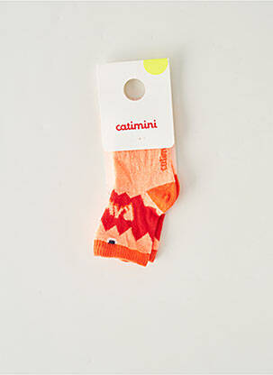 Chaussettes orange CATIMINI garçon