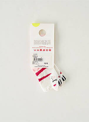 Chaussettes rose CATIMINI fille