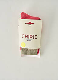 Collants rouge CHIPIE fille