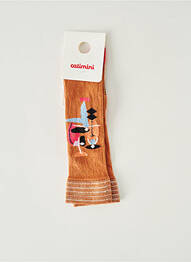 Chaussettes marron CATIMINI fille