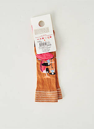 Chaussettes marron CATIMINI fille