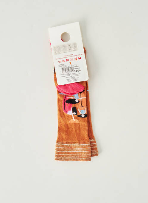 Chaussettes marron CATIMINI pour fille