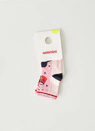 Chaussettes rose CATIMINI fille