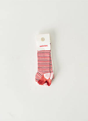 Collants rouge CATIMINI fille
