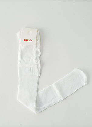 Collants blanc CATIMINI fille