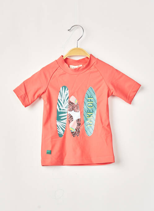 T-shirt orange CATIMINI pour garçon