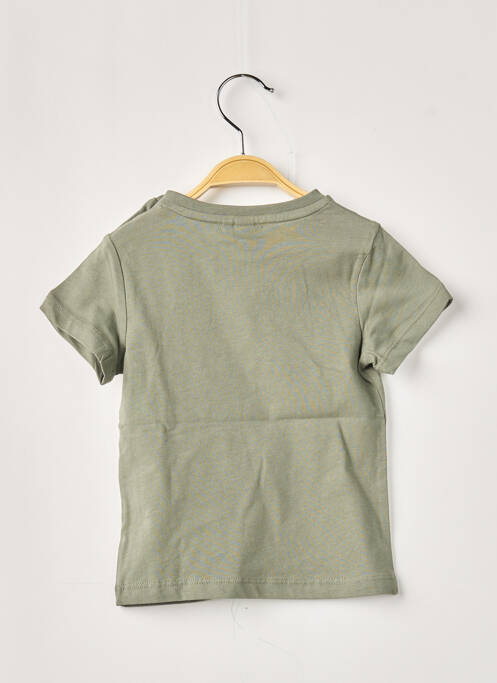 T-shirt vert 3 POMMES pour garçon