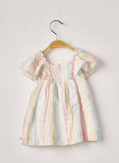 Robe mi-longue rose LILI GAUFRETTE fille