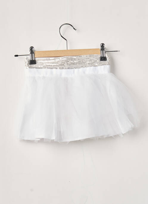 Jupe mi-longue blanc LILI GAUFRETTE pour fille