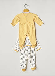 Pyjama jaune ABSORBA pour fille seconde vue