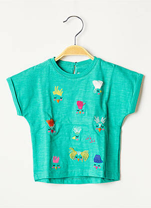 T-shirt vert CATIMINI fille