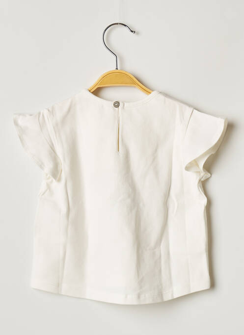 Polo blanc CATIMINI pour fille