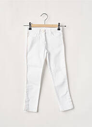 Pantalon slim blanc LILI GAUFRETTE fille