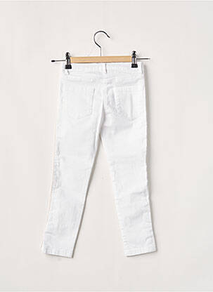 Pantalon slim blanc LILI GAUFRETTE fille