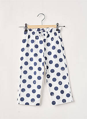 Pantalon droit blanc LILI GAUFRETTE fille