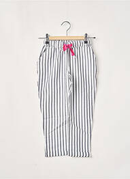 Pantalon droit blanc CATIMINI fille