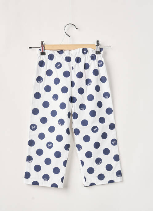 Pantalon droit blanc LILI GAUFRETTE pour fille
