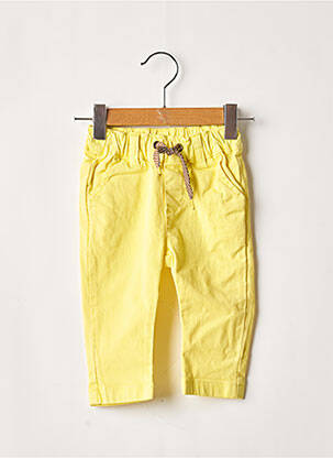Pantalon droit jaune CATIMINI garcon