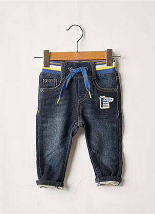 Jean coupe Mom bleu CATIMINI pour garçon