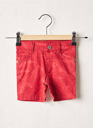 Short rouge 3 POMMES garcon